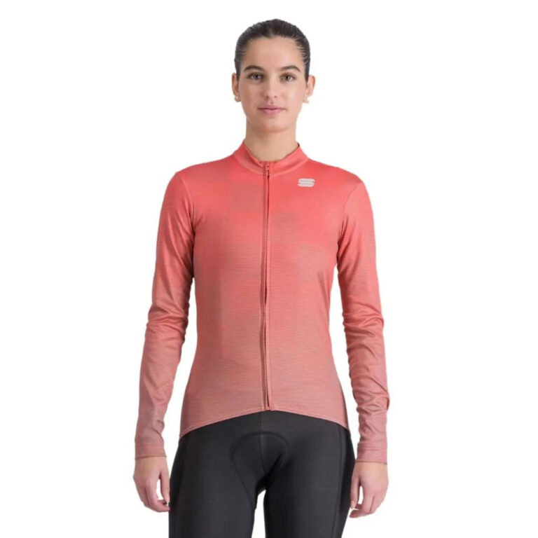 Sportful Rocket Thermal Long Sleeve Jersey XS Pompelmo Pink - S Pompelmo Pink