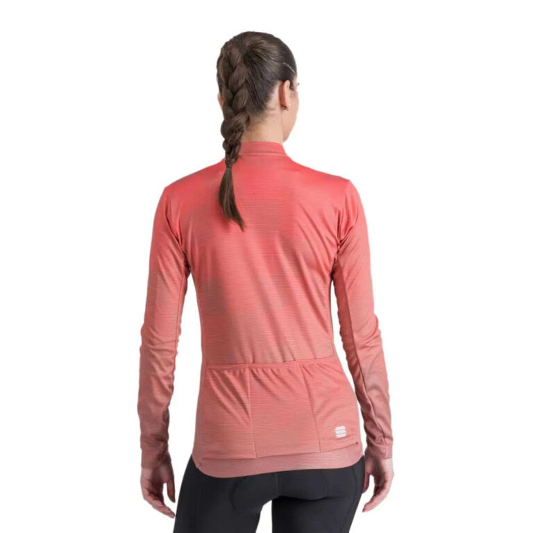 Sportful Rocket Thermal Long Sleeve Jersey XS Pompelmo Pink - S Pompelmo Pink - Image 2