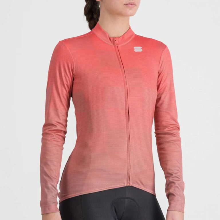 Sportful Rocket Thermal Long Sleeve Jersey XS Pompelmo Pink - S Pompelmo Pink - Image 3