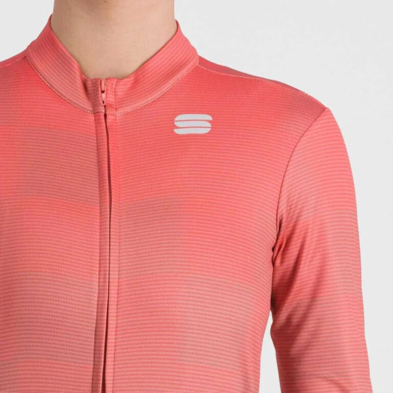 Sportful Rocket Thermal Long Sleeve Jersey XS Pompelmo Pink - S Pompelmo Pink - Image 4