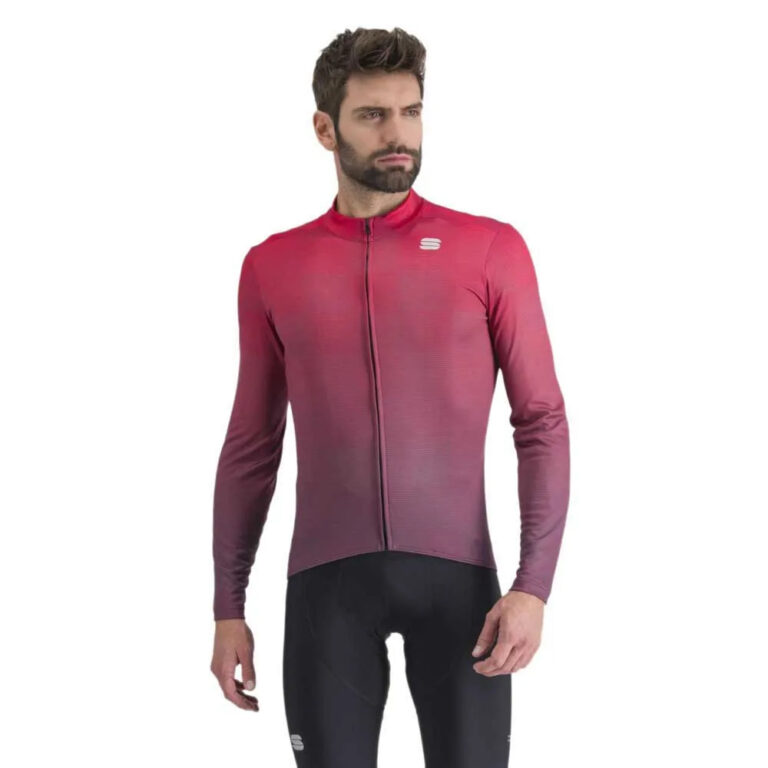 Sportful Rocket Thermal Long Sleeve Jersey M Tango Red Huckleberry - 2XL Tango Red Huckleberry