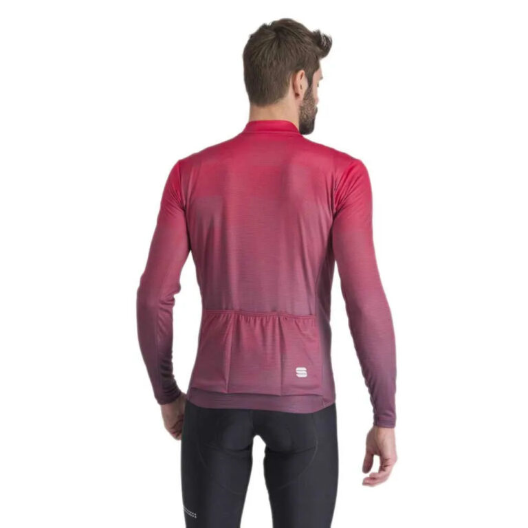 Sportful Rocket Thermal Long Sleeve Jersey M Tango Red Huckleberry - 2XL Tango Red Huckleberry - Image 2