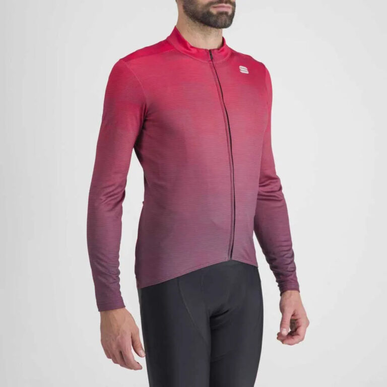 Sportful Rocket Thermal Long Sleeve Jersey M Tango Red Huckleberry - 2XL Tango Red Huckleberry - Image 3