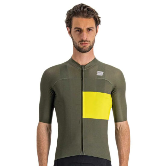 Sportful Snap Short Sleeve Jersey S Beetle / Cedar - 3XL Beetle / Cedar