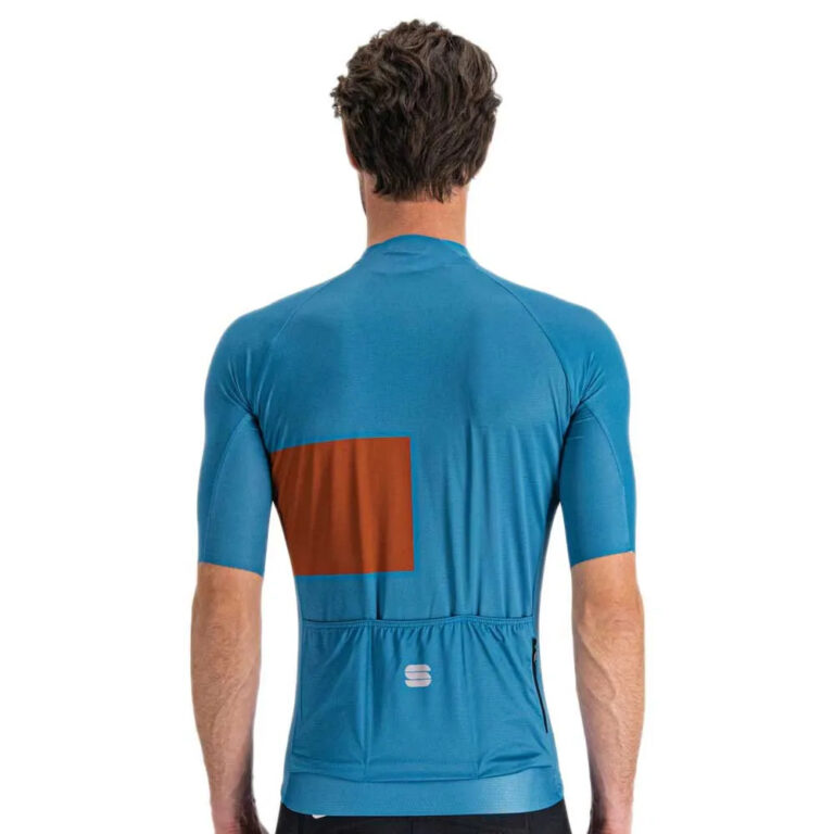 Sportful Snap Short Sleeve Jersey M Berry Blue / Cayena Red - 2XL Berry Blue / Cayena Red - Image 2