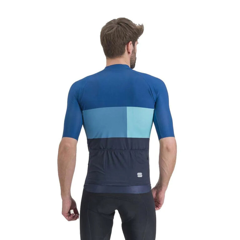 Sportful Snap Short Sleeve Jersey S Galaxy Blue / Dark Berry / Blue - 3XL Galaxy Blue / Dark Berry / Blue - Image 2