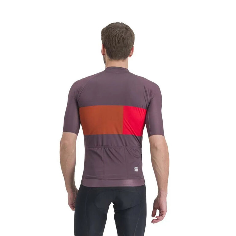 Sportful Snap Short Sleeve Jersey S Huckleberry - 3XL Huckleberry - Image 2