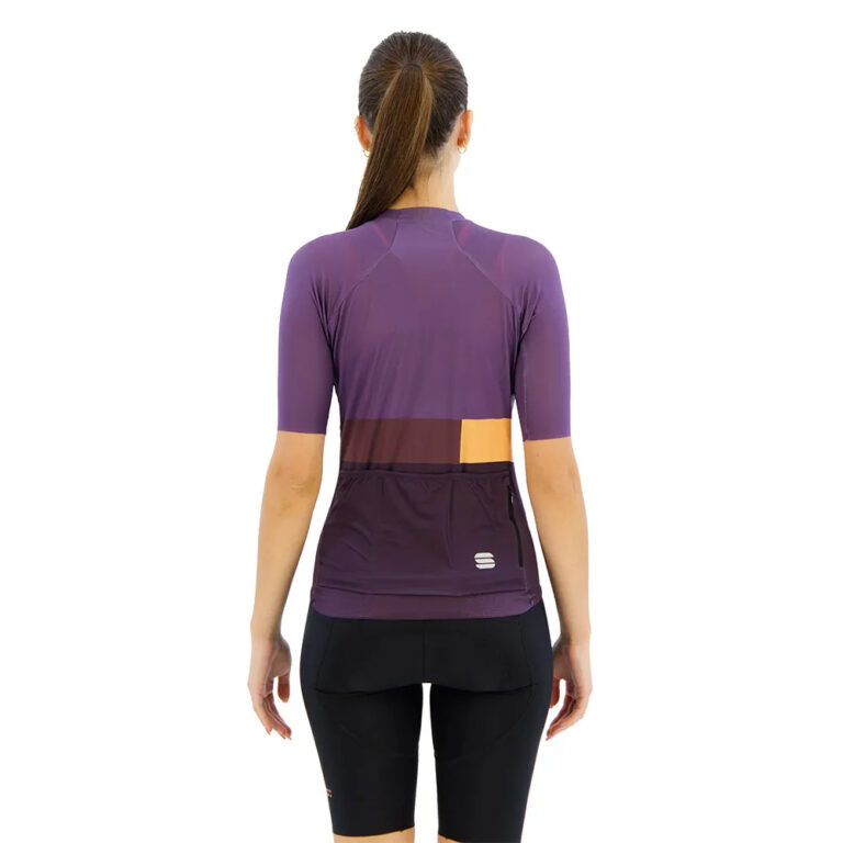 Sportful Snap Short Sleeve Jersey XS Nightshade / Mulled / Grape - 2XL Nightshade / Mulled / Grape - Image 2