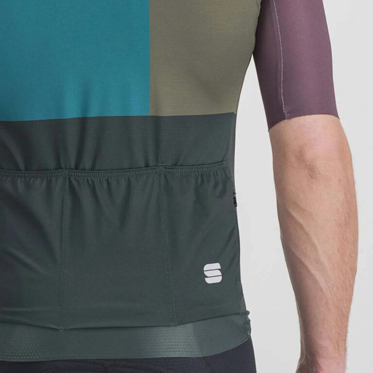 Sportful Snap Short Sleeve Jersey S Scarab / Huckleberry - 3XL Scarab / Huckleberry - Image 5