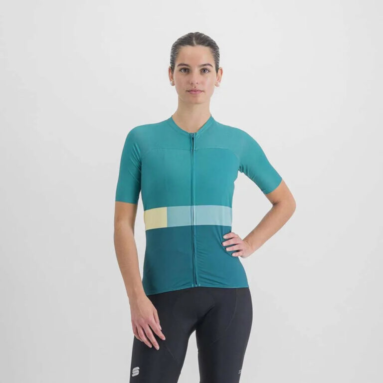 Sportful Snap Short Sleeve Jersey XS Shade Spruce / Light Green - XL Shade Spruce / Light Green - Image 3