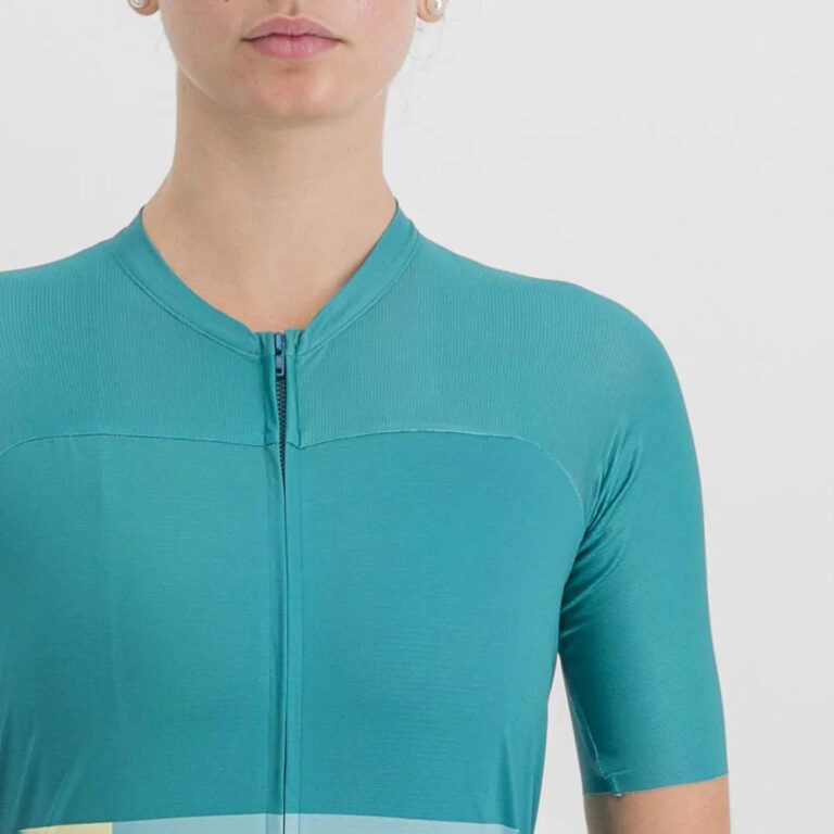 Sportful Snap Short Sleeve Jersey XS Shade Spruce / Light Green - XL Shade Spruce / Light Green - Image 5