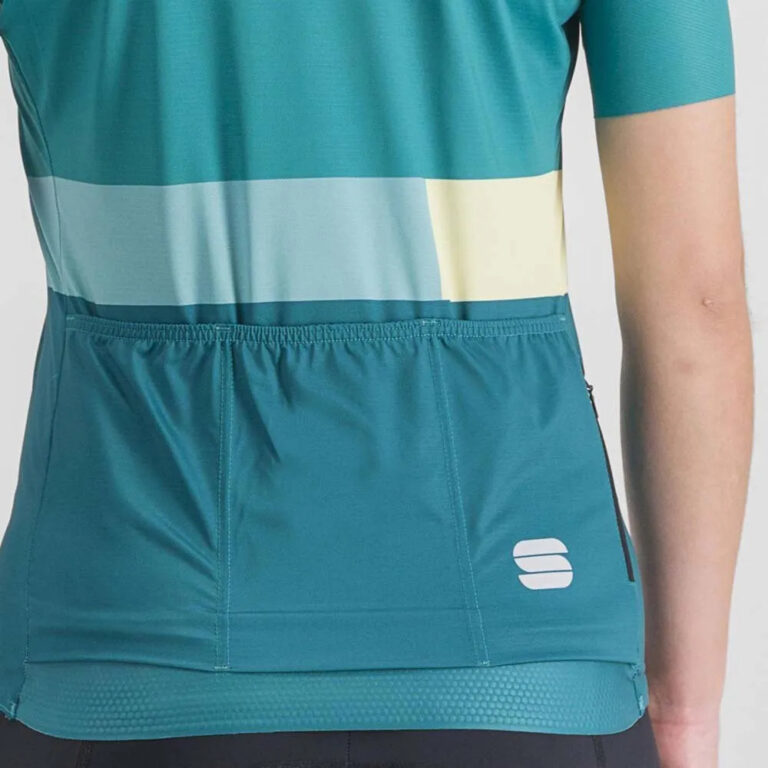 Sportful Snap Short Sleeve Jersey XS Shade Spruce / Light Green - XL Shade Spruce / Light Green - Image 7