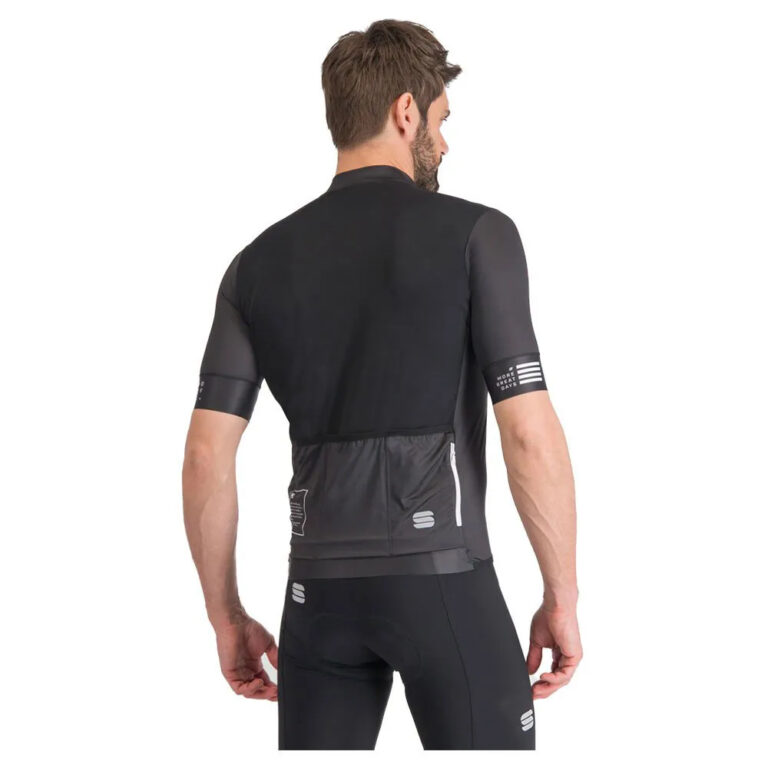 Sportful SRK Short Sleeve Jersey S Black - 2XL Black - Image 2