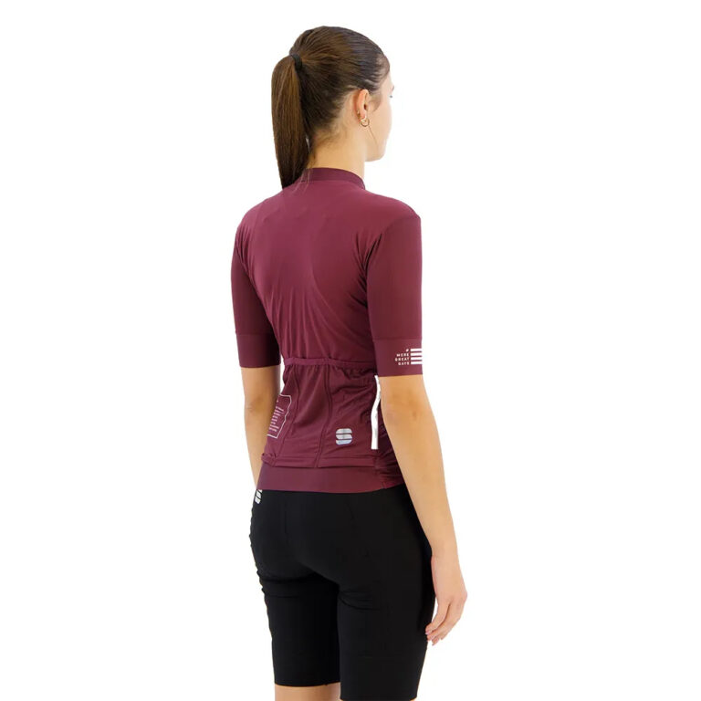 Sportful SRK Short Sleeve Jersey XS Bordeaux - 2XL Bordeaux - Image 4