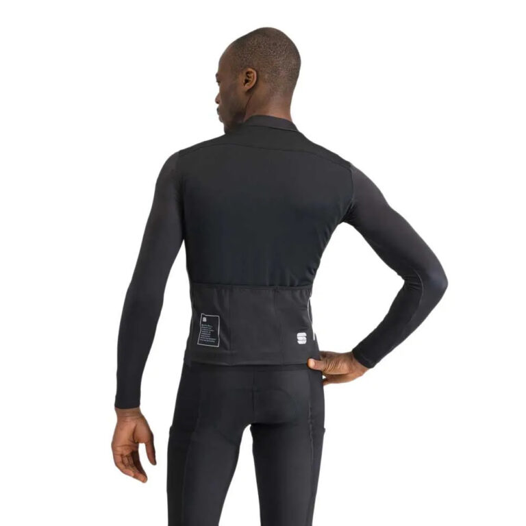 Sportful SRK THERMAL Long Sleeve Jersey XL Black - Image 2