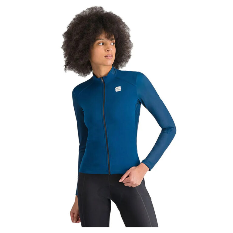 Sportful SRK THERMAL Long Sleeve Jersey M Teal Blue - L Teal Blue