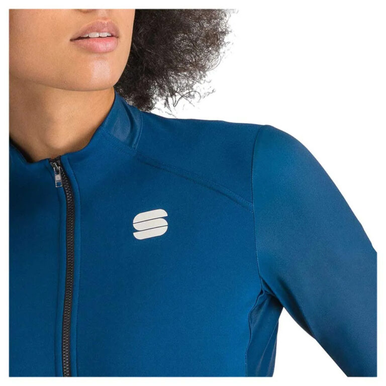 Sportful SRK THERMAL Long Sleeve Jersey M Teal Blue - L Teal Blue - Image 3