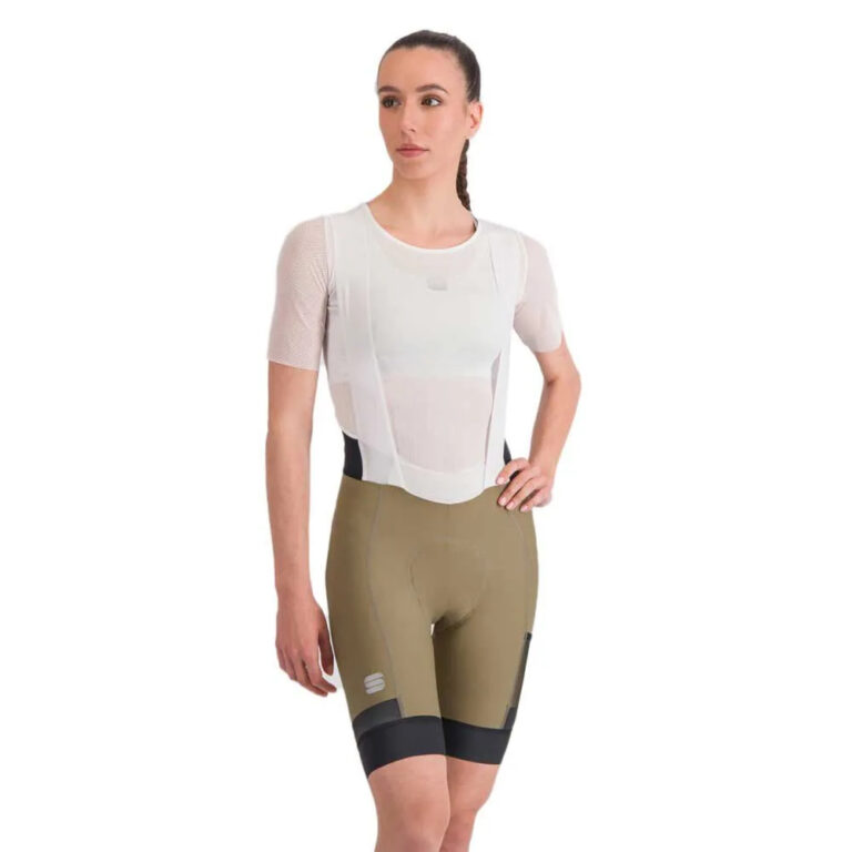 Sportful Supergiara Bib Shorts S Olive Green - L Olive Green