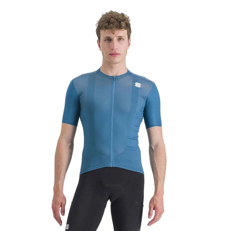 Sportful Supergiara Short Sleeve Jersey M Berry Blue - L Berry Blue