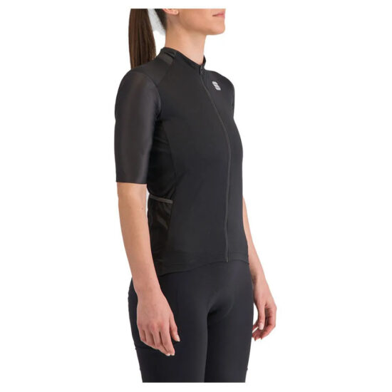 Sportful Supergiara Short Sleeve Jersey S Black - L Black