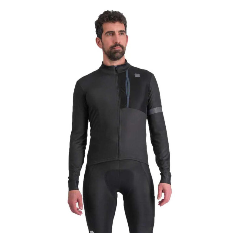 Sportful Supergiara Thermal Long Sleeve Jersey S Black - 2XL Black