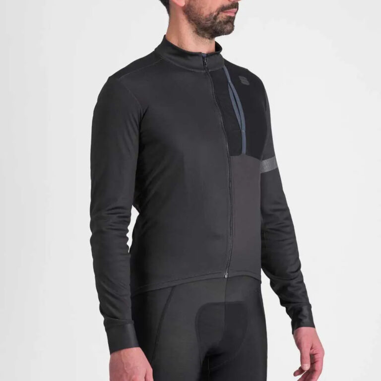 Sportful Supergiara Thermal Long Sleeve Jersey S Black - 2XL Black - Image 3