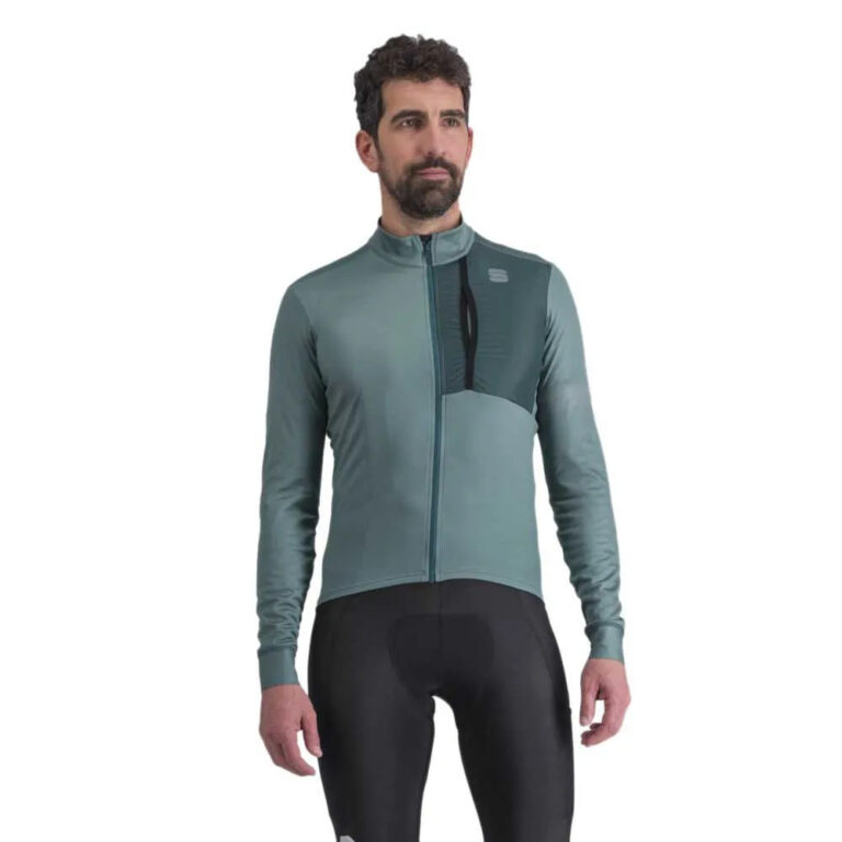 Sportful Supergiara Thermal Long Sleeve Jersey M Shrub Green - 2XL Shrub Green