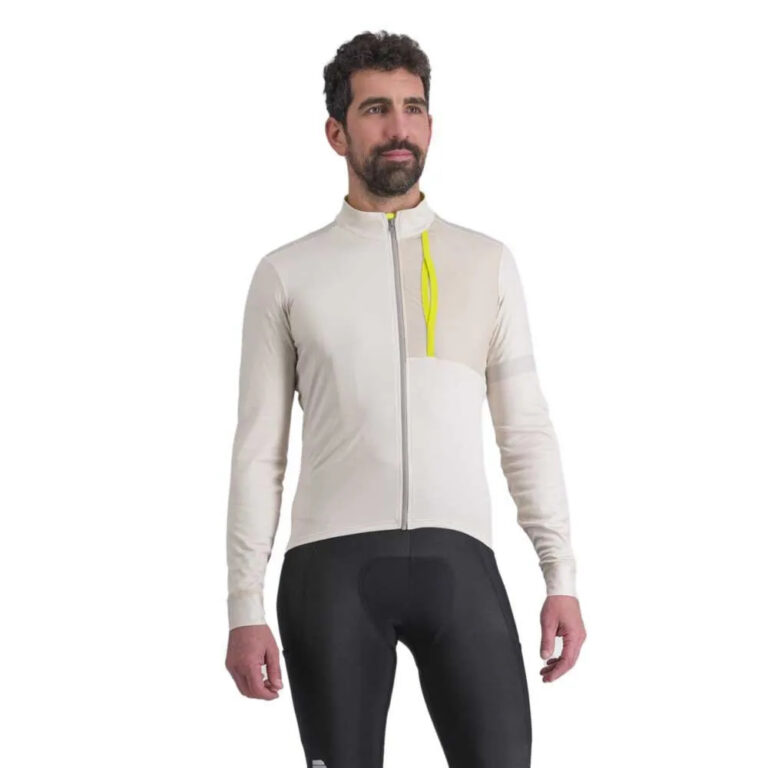 Sportful Supergiara Thermal Long Sleeve Jersey M Warm Cement - 2XL Warm Cement