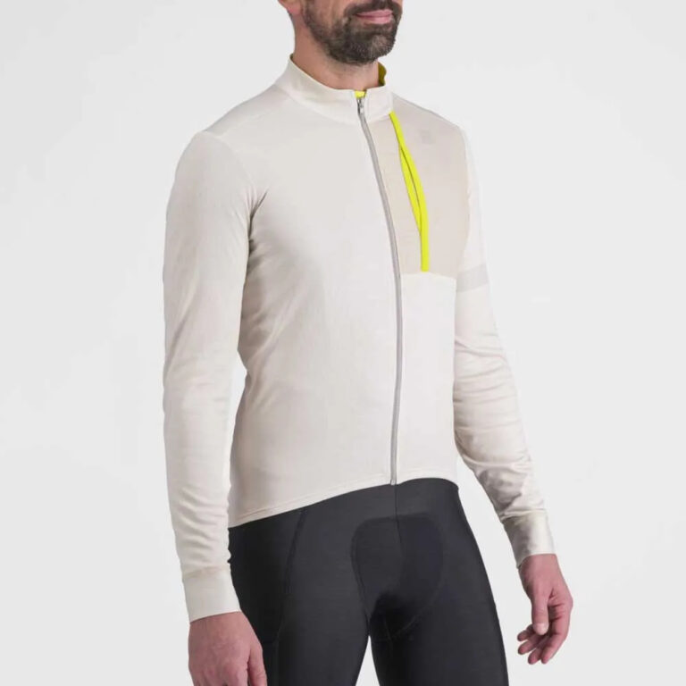 Sportful Supergiara Thermal Long Sleeve Jersey M Warm Cement - 2XL Warm Cement - Image 3