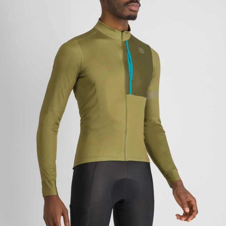 Sportful Supergiara Thermal Long Sleeve Jersey M Forest Green - L Forest Green - Image 3