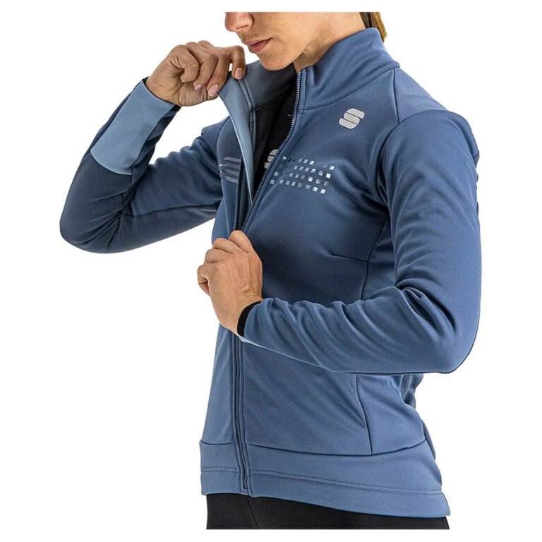 Sportful Tempo Jacket XS Blue Sea - 2XL Blue Sea - Image 7