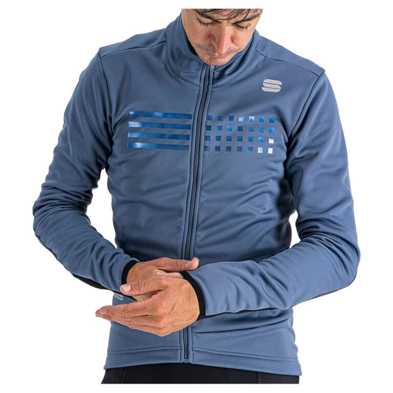 Sportful Tempo Jacket S Blue Sea - 3XL Blue Sea - Image 8