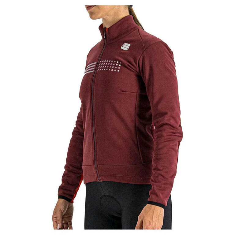 Sportful Tempo Jacket XS Red Wine - XL Red Wine - Image 4