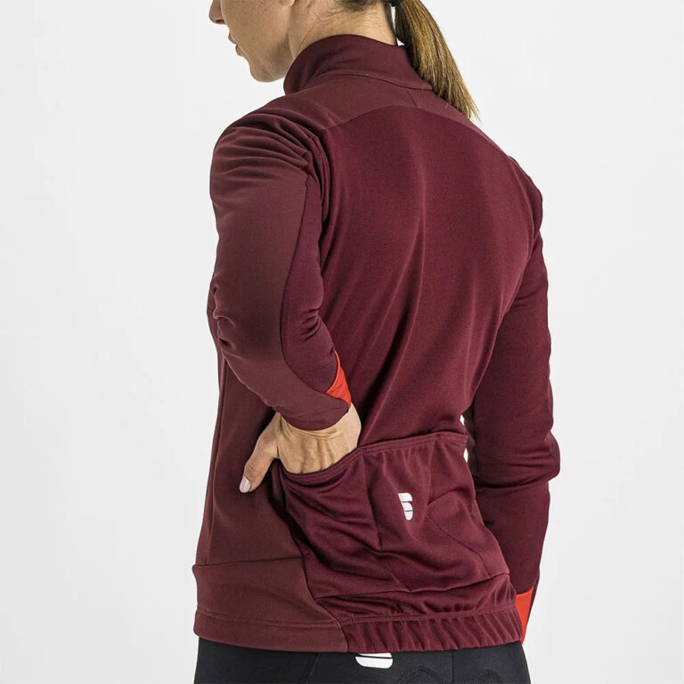 Sportful Tempo Jacket XS Red Wine - XL Red Wine - Image 6