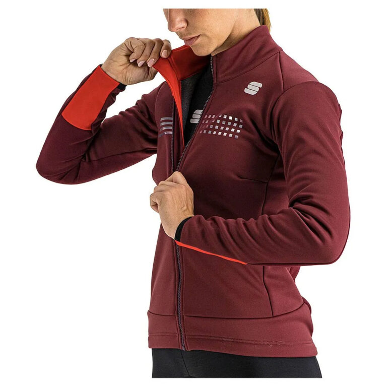 Sportful Tempo Jacket XS Red Wine - XL Red Wine - Image 7