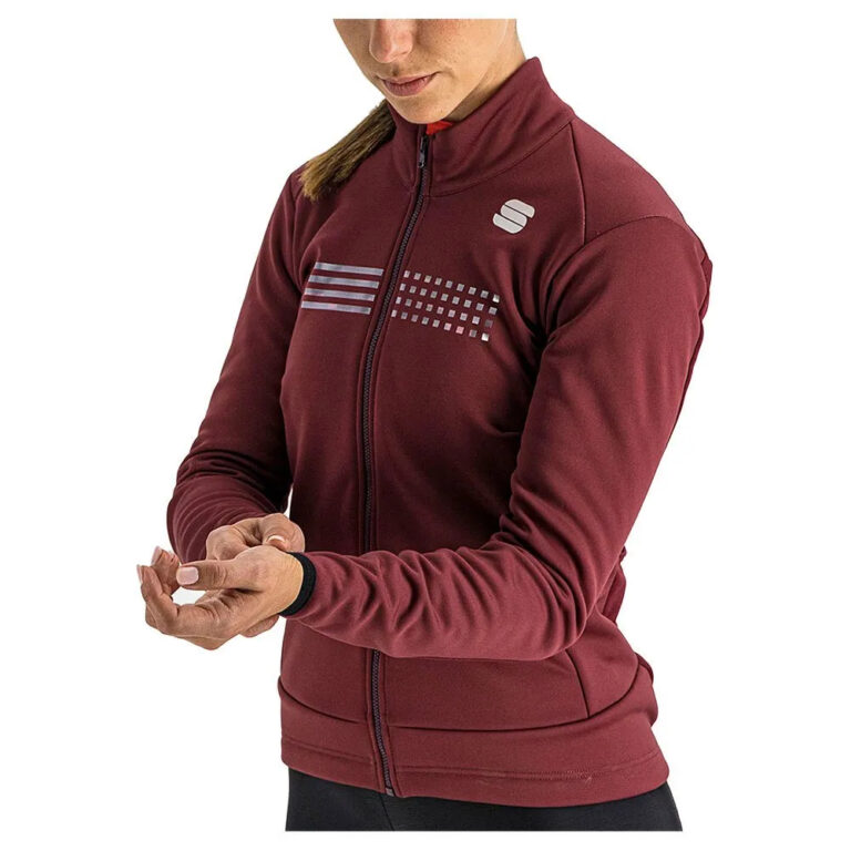 Sportful Tempo Jacket XS Red Wine - XL Red Wine - Image 8