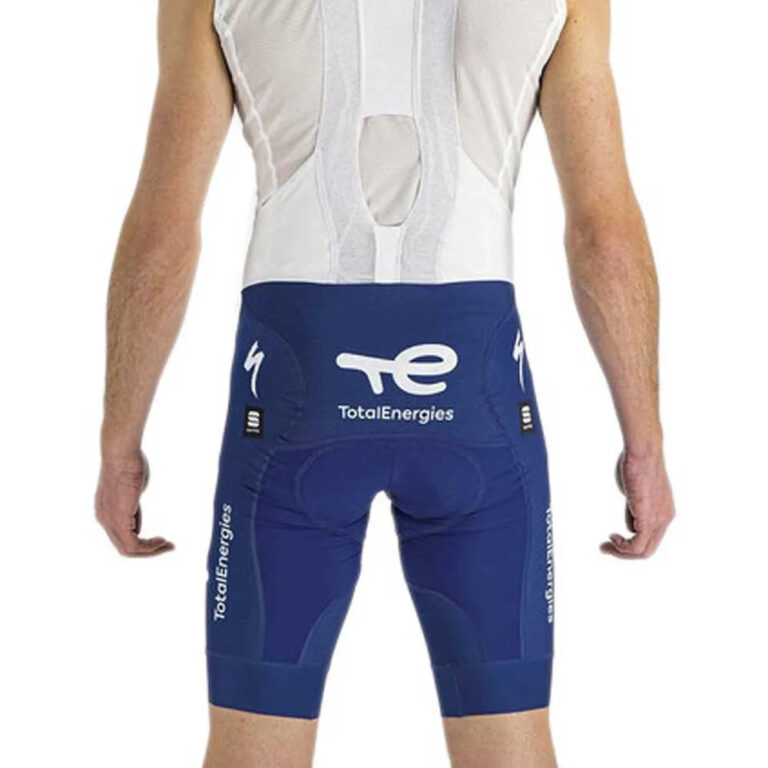 Sportful Total Energies Ltd Bib Shorts 2XL Energy Bluee - Image 2