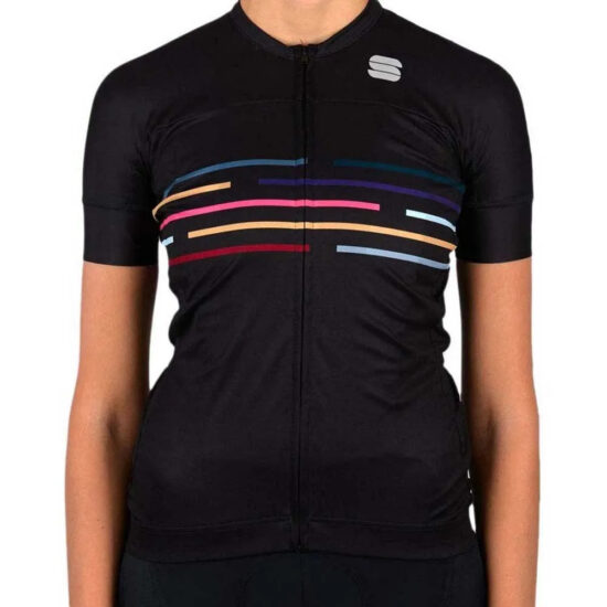 Sportful Velodrome Short Sleeve Jersey XS Black - XL Black