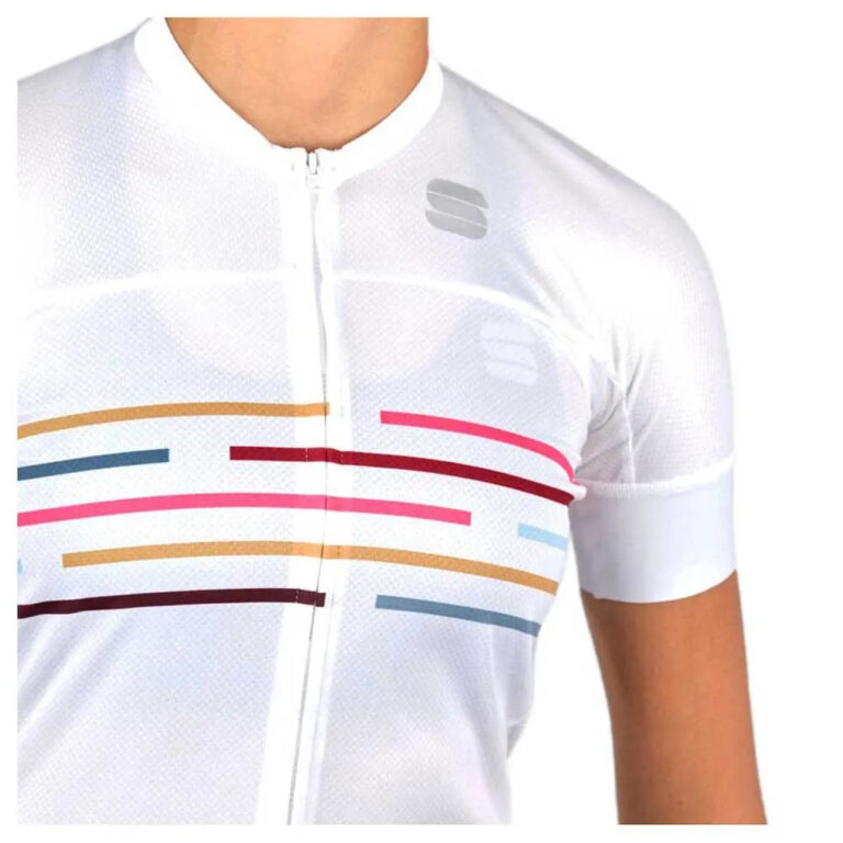 Sportful Velodrome Short Sleeve Jersey S White - XL White - Image 3