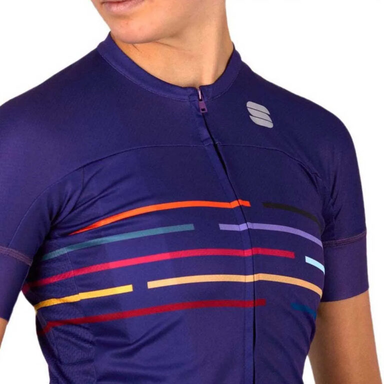 Sportful Velodrome Short Sleeve Jersey M Violet - XL Violet - Image 4