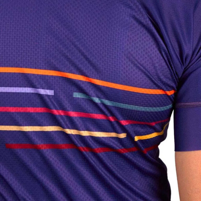 Sportful Velodrome Short Sleeve Jersey M Violet - XL Violet - Image 5