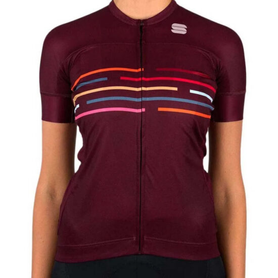 Sportful Velodrome Short Sleeve Jersey S Red Wine - L Red Wine