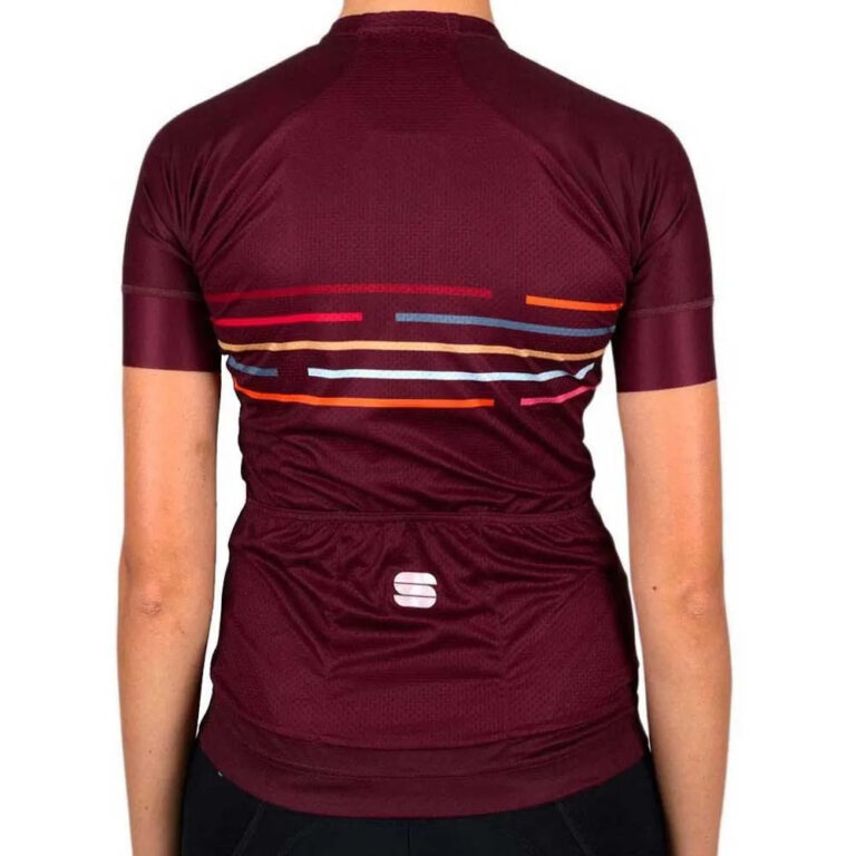 Sportful Velodrome Short Sleeve Jersey S Red Wine - L Red Wine - Image 2