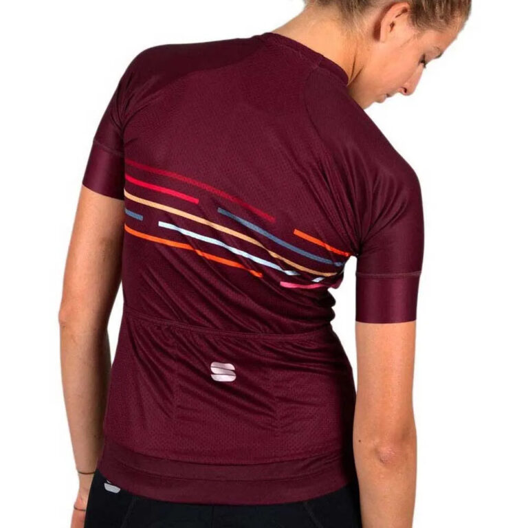 Sportful Velodrome Short Sleeve Jersey S Red Wine - L Red Wine - Image 5