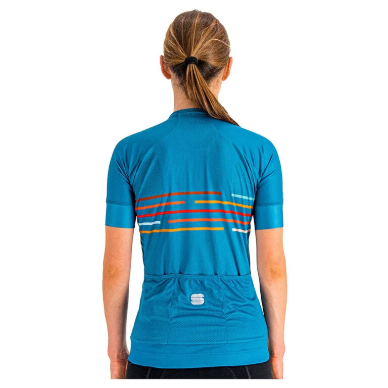 Sportful Velodrome Short Sleeve Jersey XS Berry Blue - L Berry Blue - Image 2