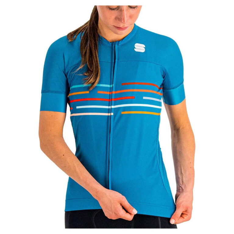 Sportful Velodrome Short Sleeve Jersey XS Berry Blue - L Berry Blue - Image 5