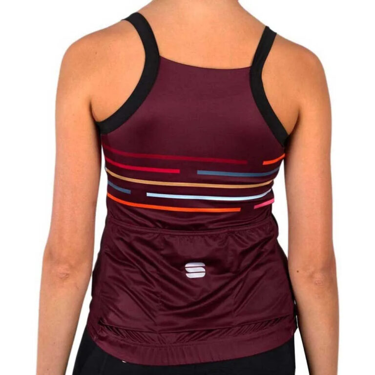 Sportful Velodrome Sleeveless Jersey M Red Wine - XL Red Wine - Image 5