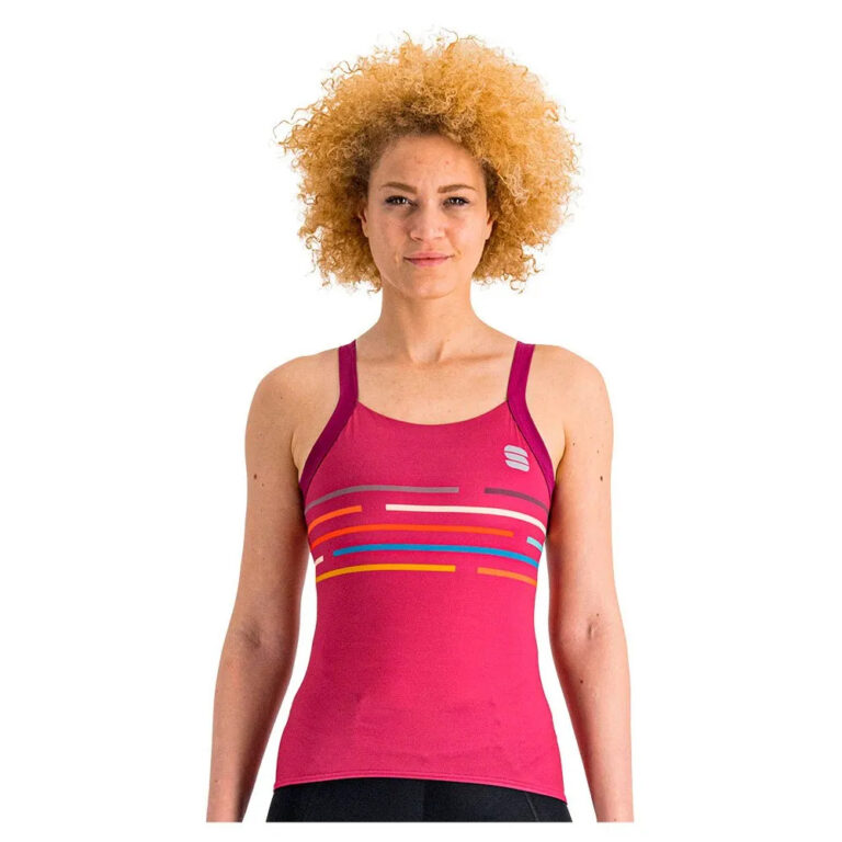 Sportful Velodrome Sleeveless Jersey XS Cyclamen - S Cyclamen