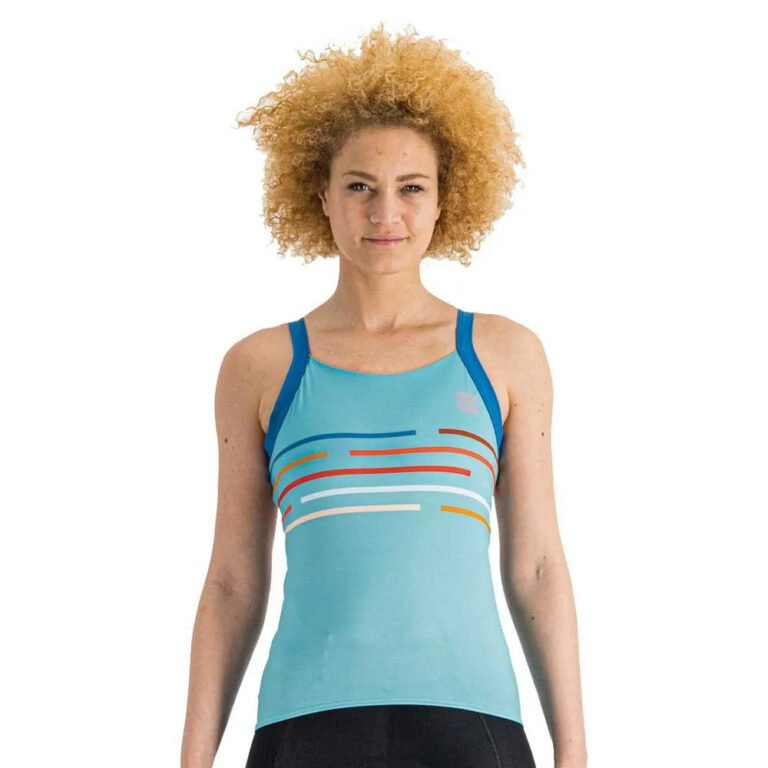 Sportful Velodrome Sleeveless Jersey XS Juniper Blue - M Juniper Blue