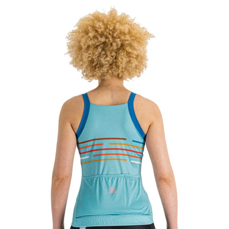 Sportful Velodrome Sleeveless Jersey XS Juniper Blue - M Juniper Blue - Image 2